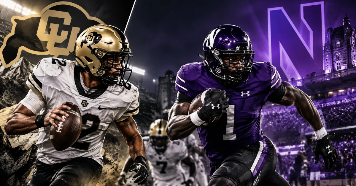 Colorado vs Northwestern 2026: Wildcats Crush Buffaloes 41-7