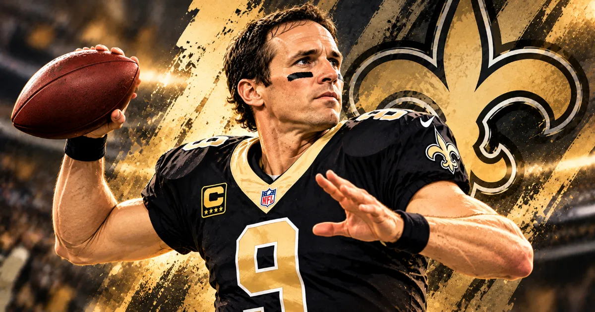 Drew Brees' 9-Game Streak: The NFL's Consecutive 300-Yard Passing Record