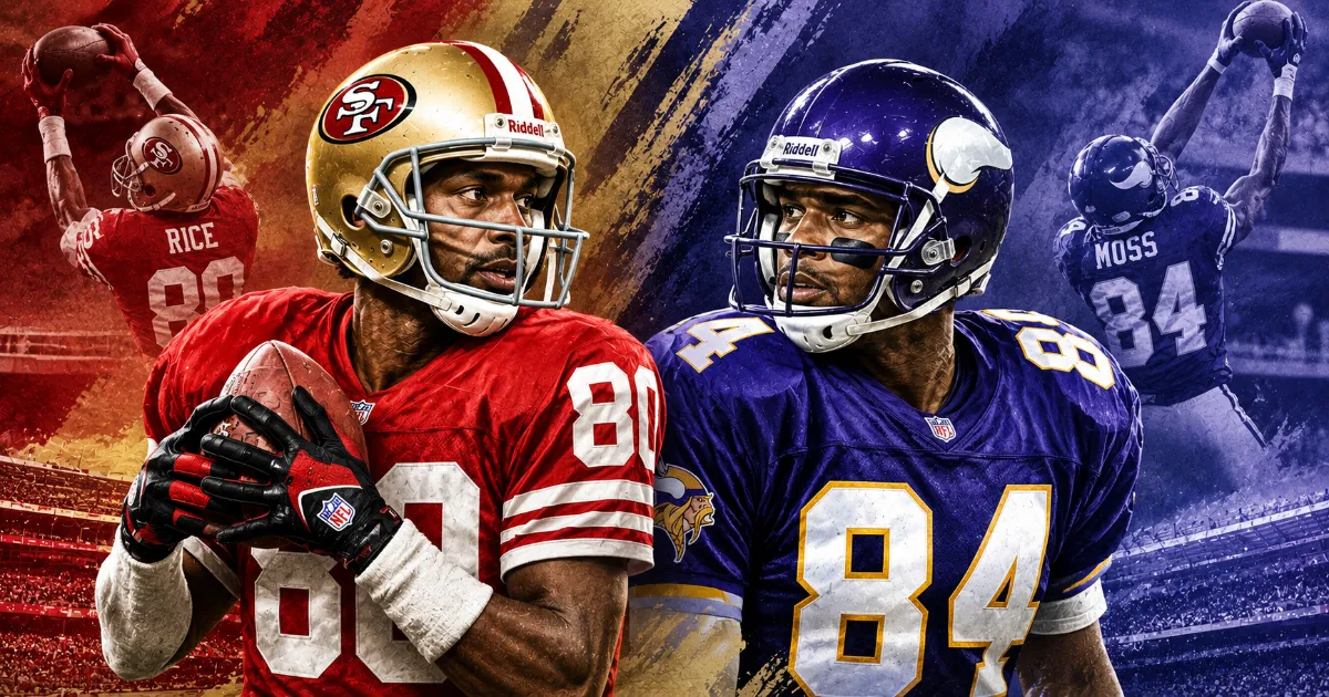 Jerry Rice vs Randy Moss