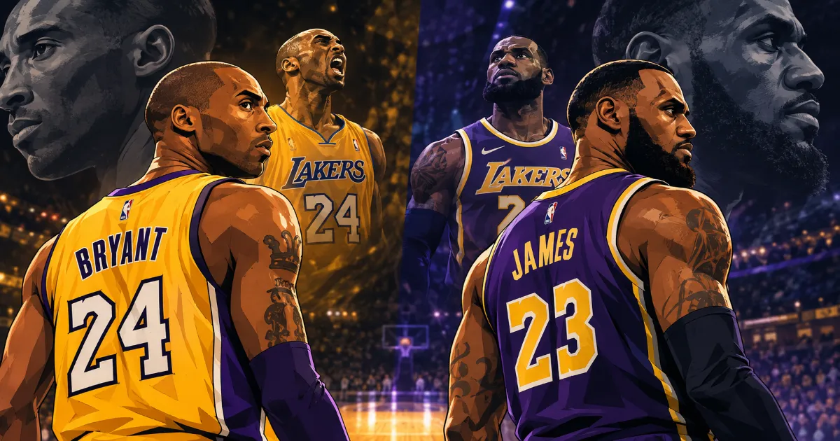 One built a legacy on obsessive scoring perfection, the other on two decades of relentless production — the LeBron James vs Kobe Bryant debate is closer than it looks