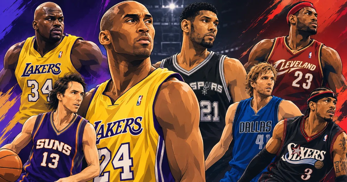 Greatest NBA Players of the 2000s — The Stars Who Defined a Transitional Era