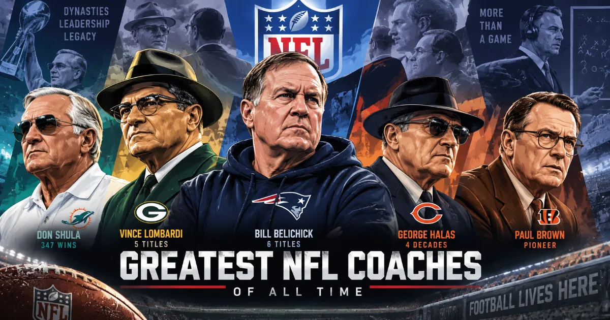 Greatest NFL Coaches of All Time: Belichick, Lombardi, and the Case for Each