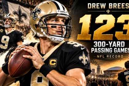 Drew Brees' 123 Games: The NFL's All-Time 300-Yard Passing Record