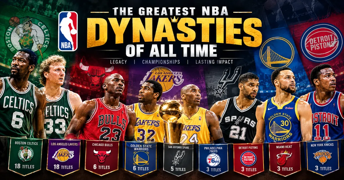 Greatest NBA Dynasties — What Made Each Era Truly Unstoppable