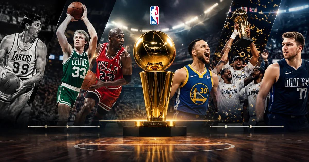 NBA Championship Winners List — Every Title From 1947 Through Today