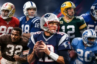 From Jerry Rice to Jim Brown, ranking the greatest NFL players of all time means weighing eras, stats and impact all at once.