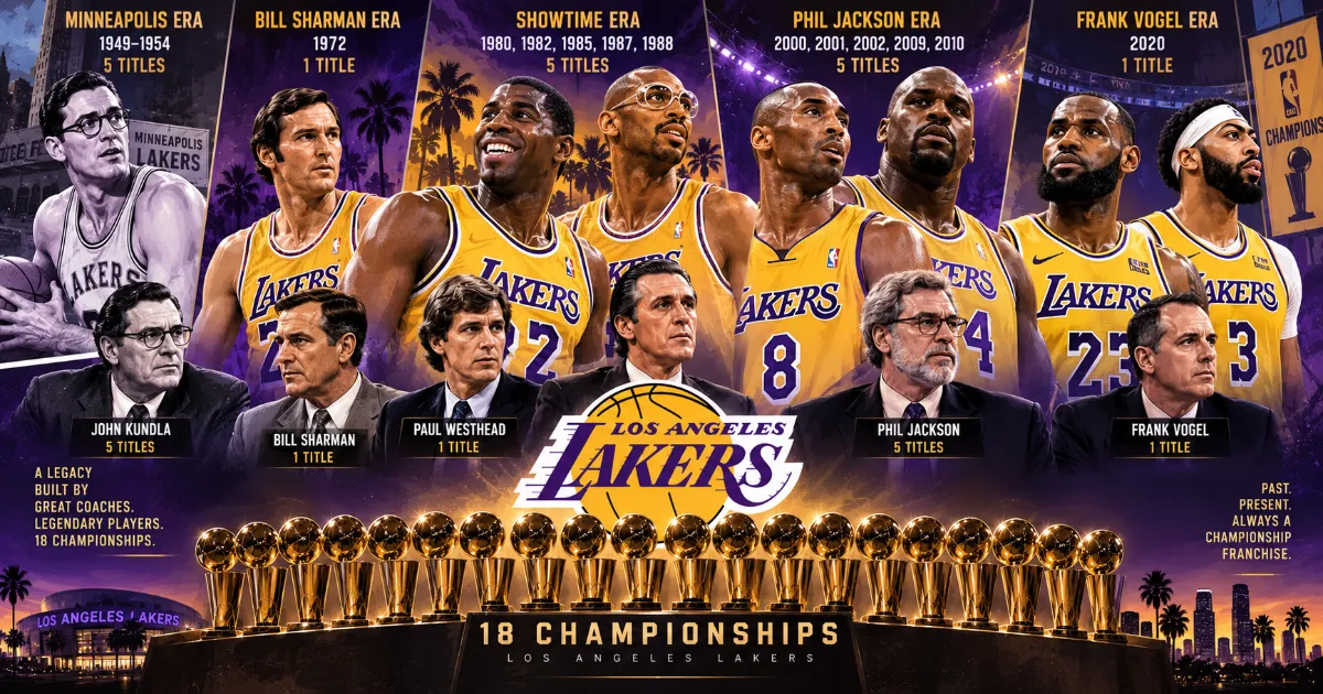Los Angeles Lakers Championship History: Every Title Explained