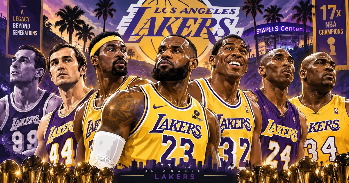 The Lakers' Greatest Players, From Minneapolis to Modern Los Angeles