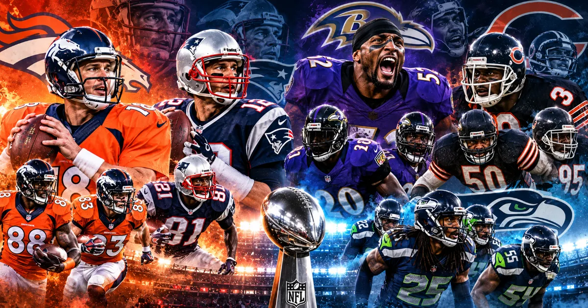 Best NFL Offenses & Defenses Ever: 2013 Broncos, 1985 Bears & More