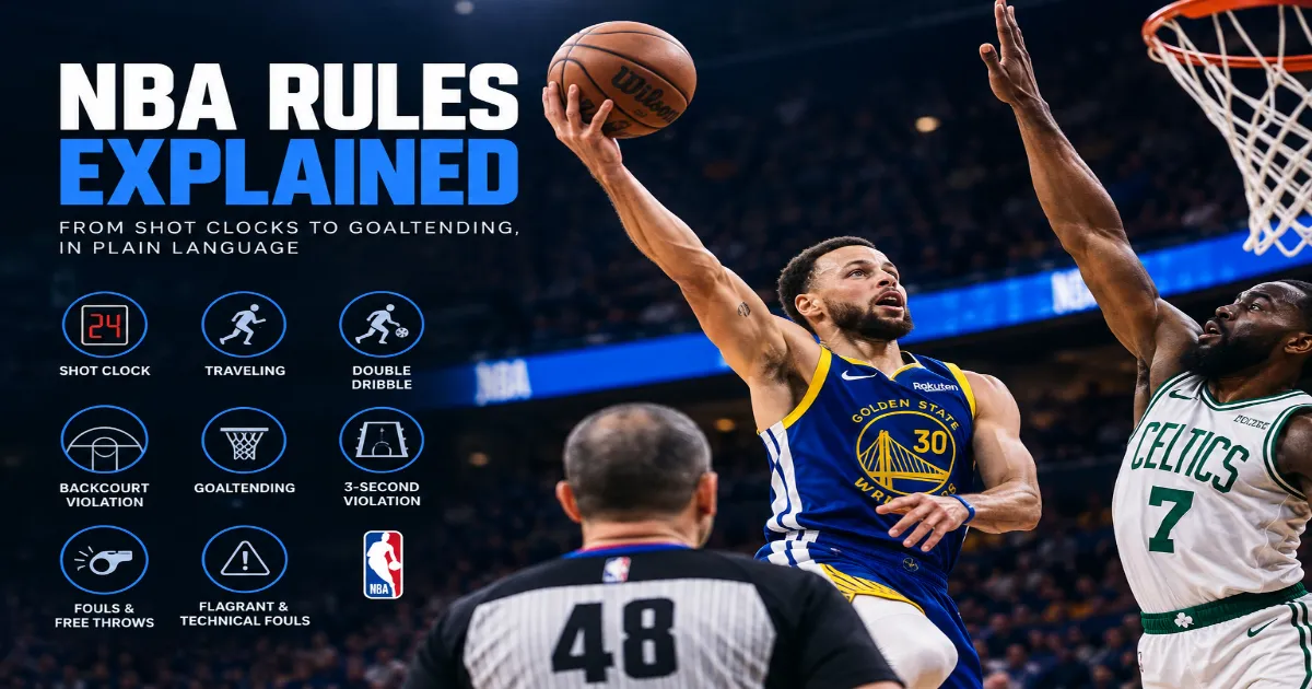 NBA Rules Explained, From the Shot Clock to Instant Replay