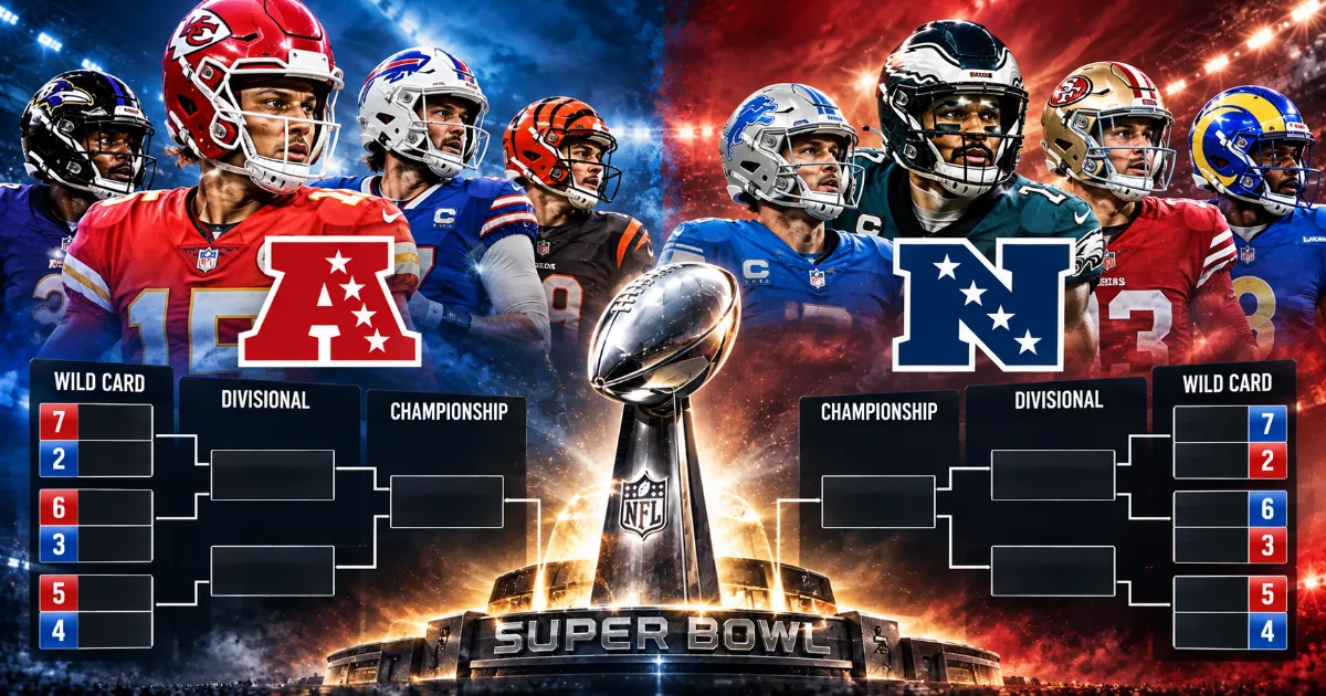NFL Playoff Format Explained: Seeding, Byes & Bracket Rules