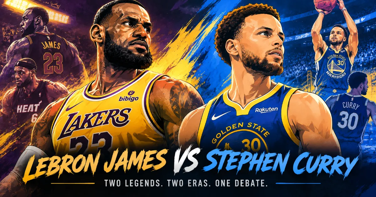 LeBron James vs Stephen Curry: Two Legends Who Changed the Game Differently