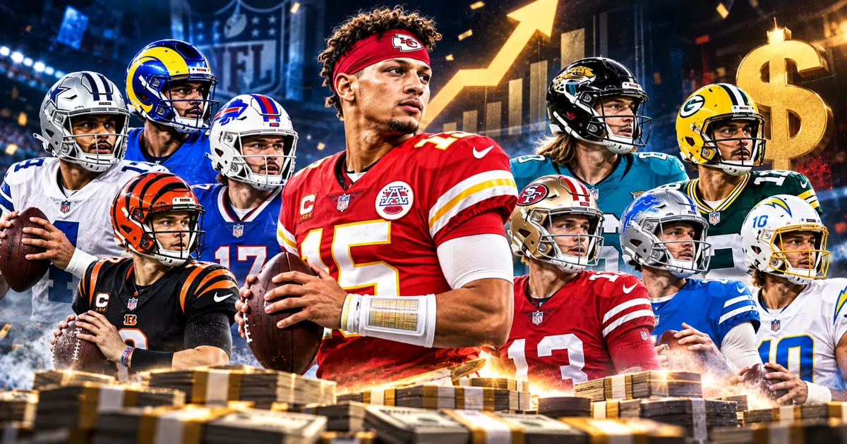 Highest-Paid NFL Players 2026: Mahomes Leads Record Contracts