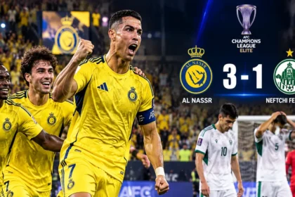 Al-Nassr vs Neftchi Fergana: Ronaldo Leads 3-1 Champions League Win