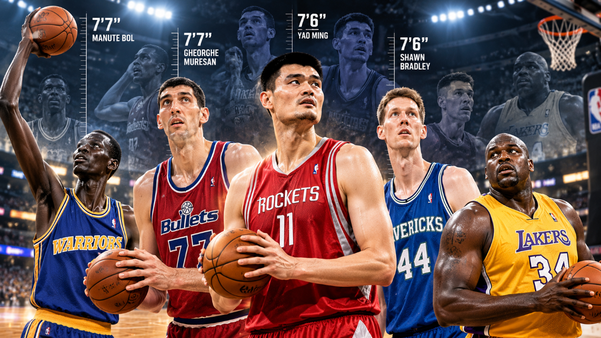 Tallest NBA Players Ever, and How the League's Biggest Men Actually Played