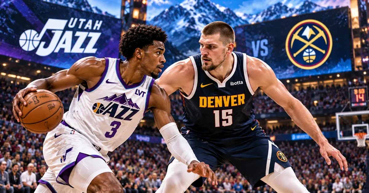 Utah Jazz vs Denver Nuggets: A GridironHoops Breakdown for the 2026 NBA Preseason